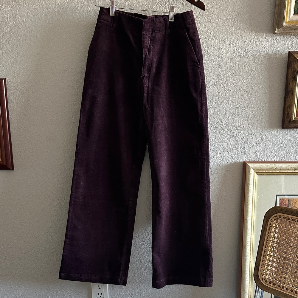 Uniqlo Dark Purple corduroy Pants